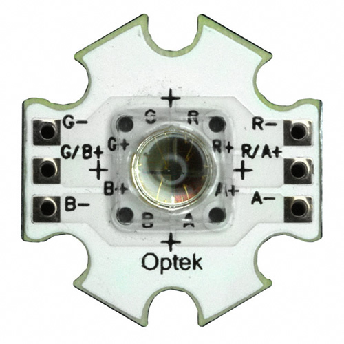 LED OPTML IV STAR RD/GRN/BLU/AMB - OV4ZRGBA